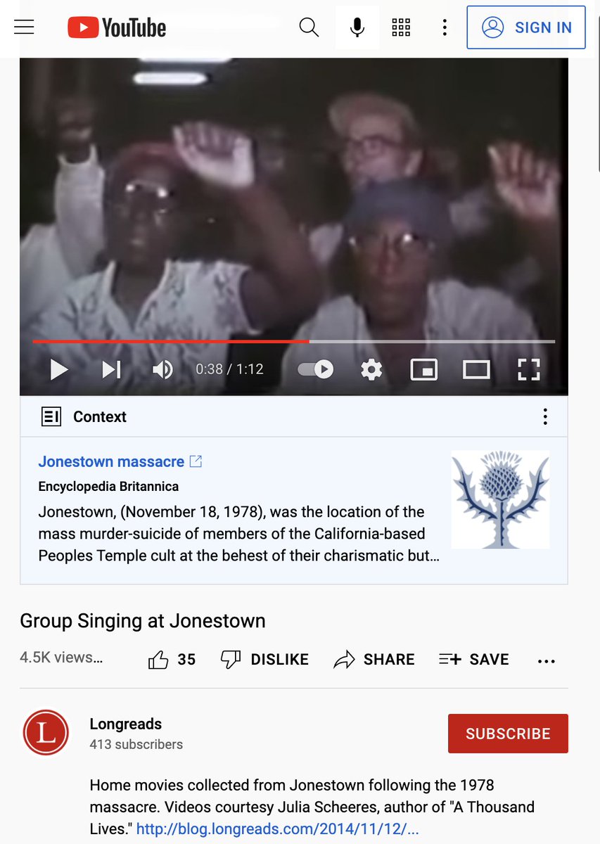 The Soviet Anthem was sung at Jonestown?